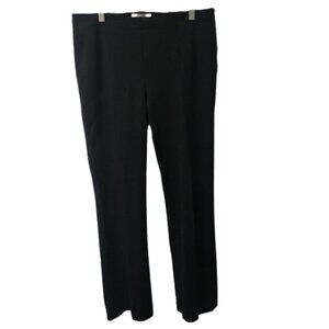 JOSEF Black Straight Leg Pants